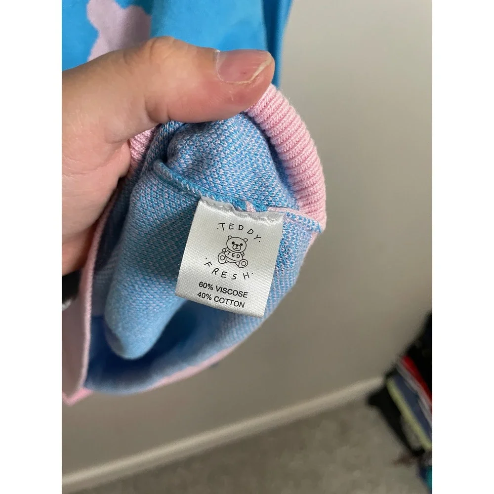 Teddy Fresh Two Teds Are Better Than One Sweater Size Large Quirky Novelty